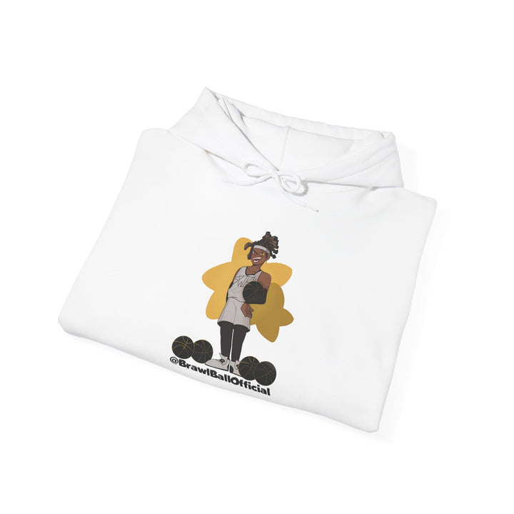 Brawl Ball x Amiya "Swish" Hoodie - White