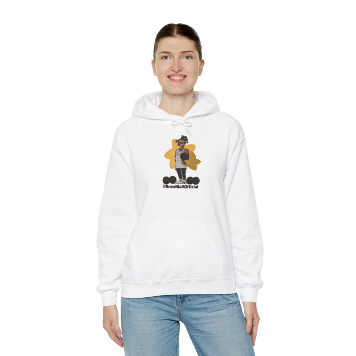 Brawl Ball x Amiya "Swish" Hoodie - White