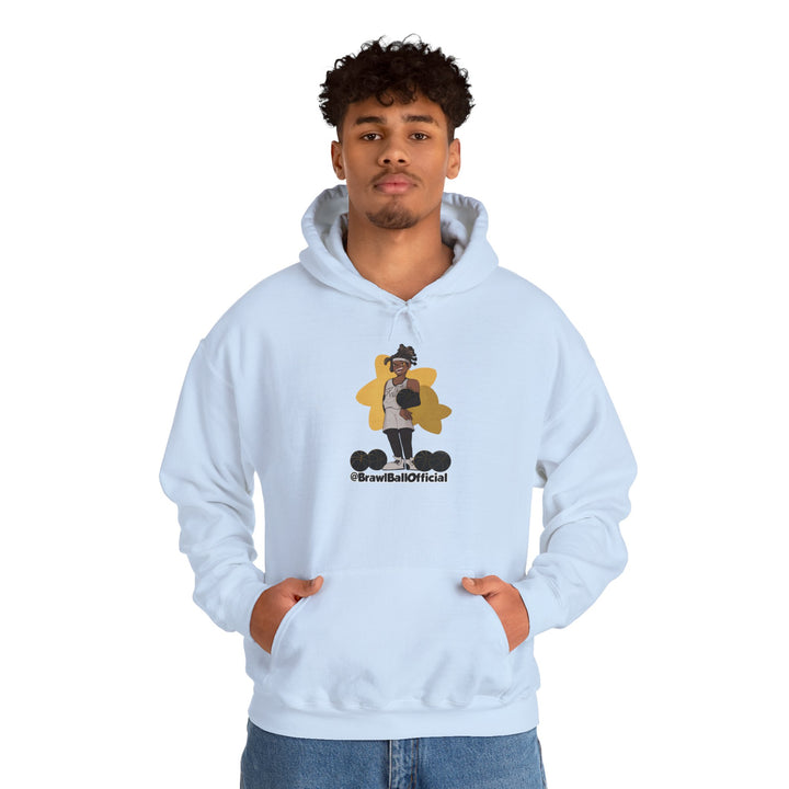 Brawl Ball x Amiya "Swish" Hoodie - Light Blue