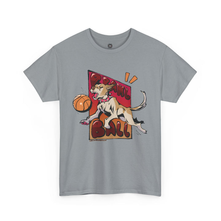 Brawl Ball x Knauxic "Basil Tulip" Tee - Gravel