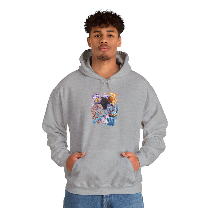 Brawl Ball x Pink! "Brawl" Hoodie - Sports Grey