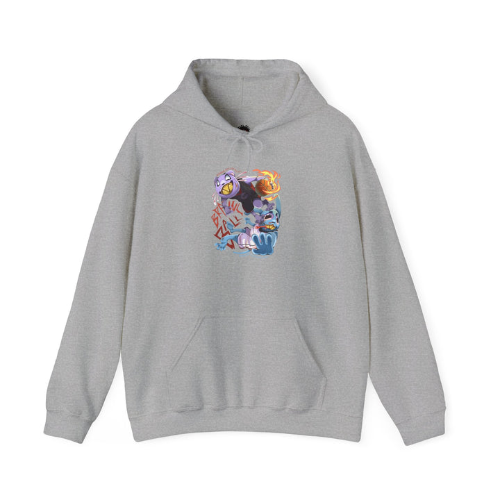 Brawl Ball x Pink! "Brawl" Hoodie - Sports Grey