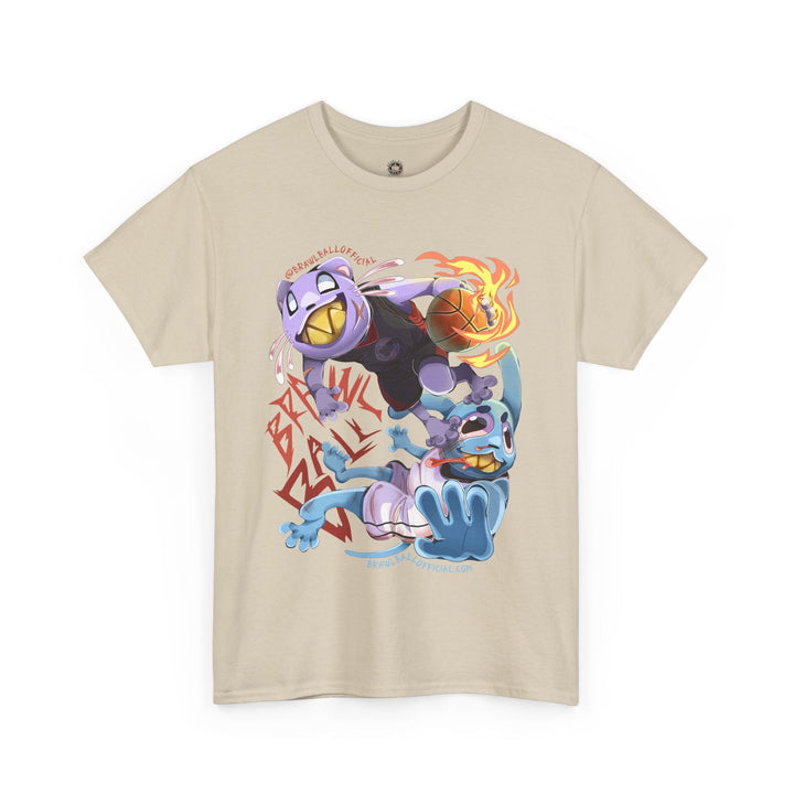 Brawl Ball x Pink! "Brawl" Tee - Sand