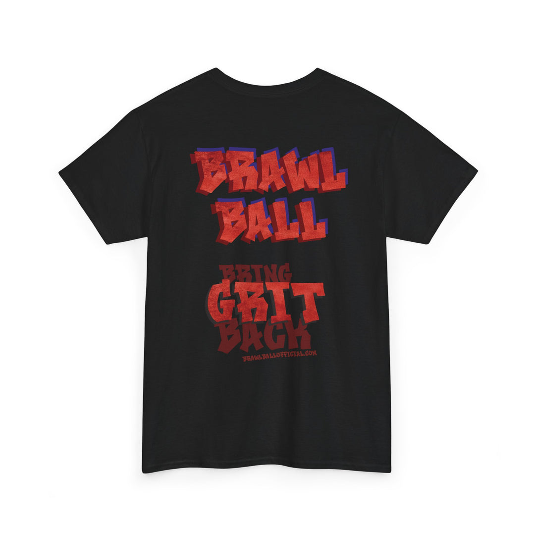 Brawl Ball x V. Miller "Bring Grit Back" Tee - Black
